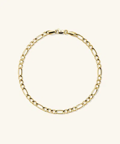 Mejuri Bold Figaro Chain Bracelet