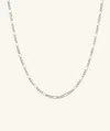 Mejuri Bold Figaro Chain Necklace