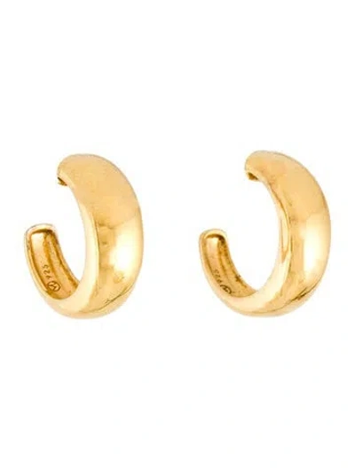 Pre-owned Mejuri Bold Huggie Hoop Earrings In Multi