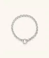 Mejuri Bold Rolo Chain Charm Bracelet