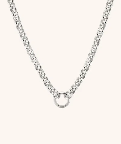 Mejuri Bold Rolo Chain Charm Necklace