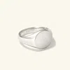 Mejuri Bold Round Signet Ring