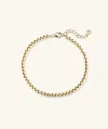 Mejuri Bold Spheres Bracelet In Yellow