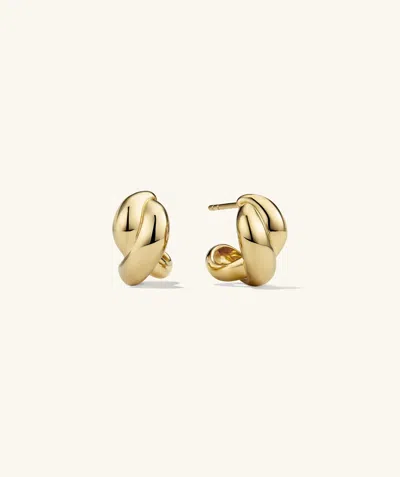 Mejuri Brioche Hoops