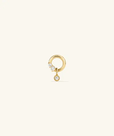 Mejuri Celeste Lab Grown Diamond Ellipse Stud