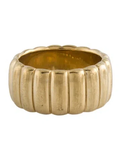 Pre-owned Mejuri Charlotte Bold Band In Multi