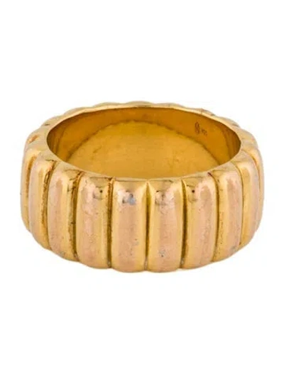 Pre-owned Mejuri Charlotte Bold Ring In Multi