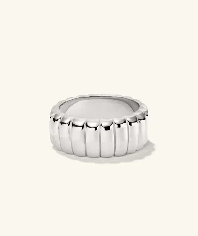 Mejuri Charlotte Bold Ring In White