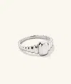 Mejuri Charlotte Step Cut Signet Ring