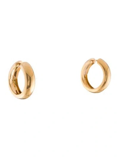Pre-owned Mejuri Chunky Large Hoop Earrings In Multi