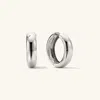 Mejuri Chunky Large Hoops Silver In Silver