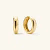 Mejuri Chunky Large Hoops In Vermeil