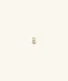Mejuri Diamond Bezel Welding Charm In White