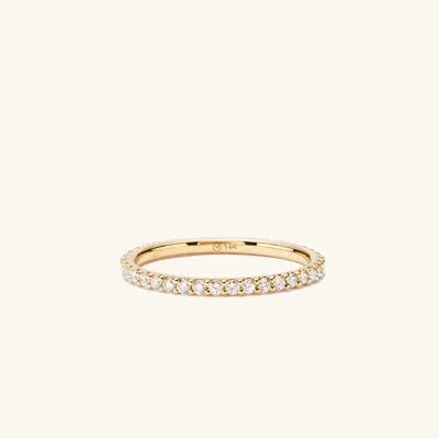 Mejuri Diamond Eternity Band In White