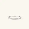 Mejuri Diamond Eternity Band In White