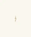Mejuri Diamond Number Charm In White