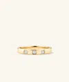 Mejuri Diamonds Band In White