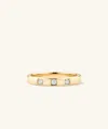 Mejuri Diamonds Band In White