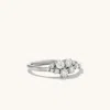 Mejuri Diamonds Cluster Ring In White