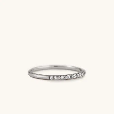 Mejuri Diamonds Team Ring In White