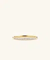 Mejuri Diamonds Team Ring In White