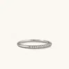 Mejuri Diamonds Team Ring In White