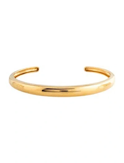 Pre-owned Mejuri Dome Cuff Bracelet, 6.25" In Multicolor