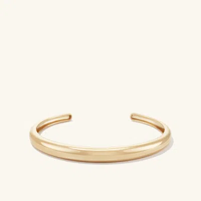 Mejuri Dôme Cuff Bracelet In Gold