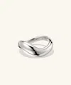 Mejuri Dôme Figure Ring In White
