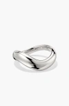 Mejuri Dôme Figure Ring In White