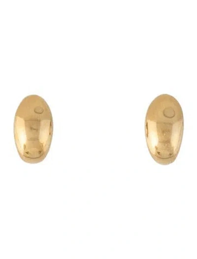 Pre-owned Mejuri Dome Huggie Earrings In Multicolor