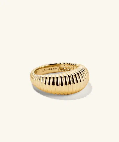 Mejuri Dôme Texture Ring In Gold
