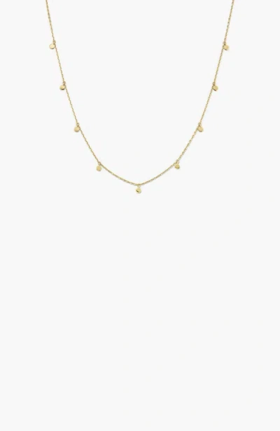 Mejuri Dot Chain Necklace In 18k Gold Vermeil