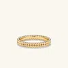 Mejuri Duo Beaded Stacker Ring In Yellow
