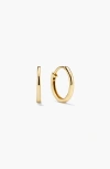 Mejuri Easy Huggie Hoop Earrings In Gold