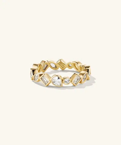 Mejuri Edie Lab Grown Sapphire Eternity Ring