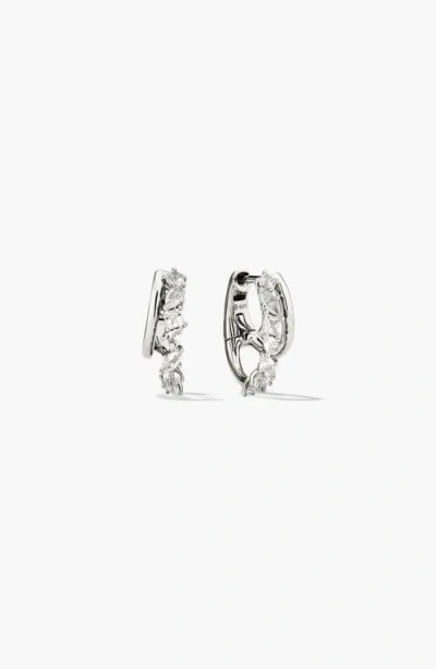 Mejuri Ella Double Hoop Earrings In Sterling Silver