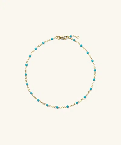 MEJURI ENAMEL SPHERES ANKLET