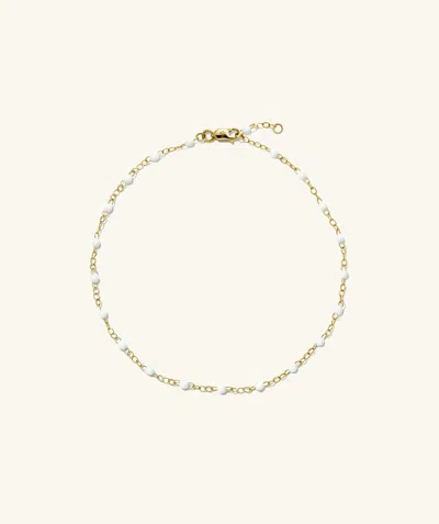 Mejuri Enamel Spheres Anklet