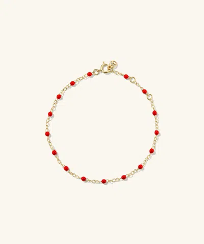Mejuri Enamel Spheres Bracelet