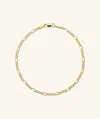 Mejuri Figaro Chain Bracelet