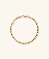 Mejuri Flat Curb Chain Bracelet