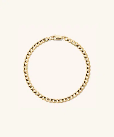 MEJURI FLAT CURB CHAIN BRACELET