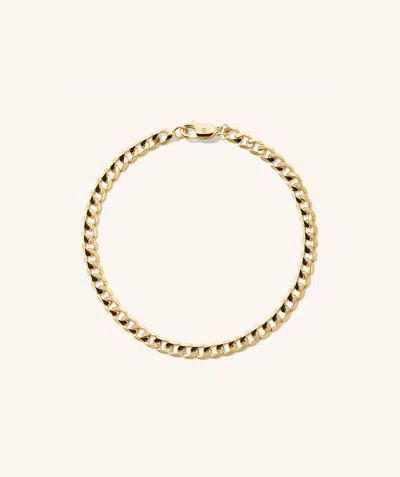 MEJURI FLAT CURB CHAIN BRACELET