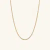 Mejuri Flat Curb Chain Necklace