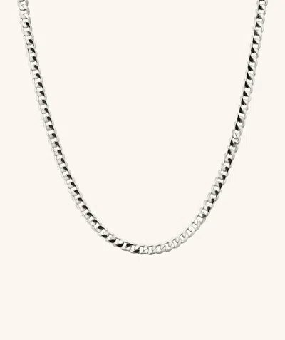 Mejuri Flat Curb Chain Necklace