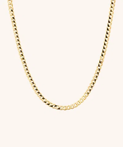 Mejuri Flat Curb Chain Necklace