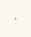 Mejuri Gemstone Mini Flat Back Stud