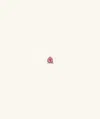 Mejuri Gemstone Mini Flat Back Stud