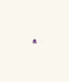 Mejuri Gemstone Mini Flat Back Stud